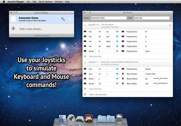 Joystick Mapper 1.1.3 for Mac|Mac版下载 | 