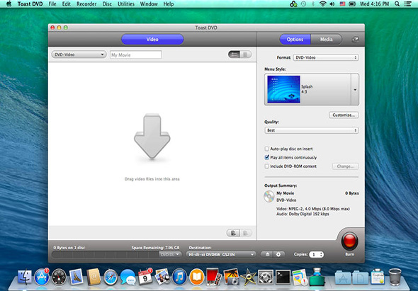 Toast DVD 2.1 for Mac|Mac版下载 | 
