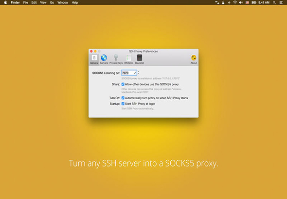 SSH Proxy 15.03 for Mac|Mac版下载 | 