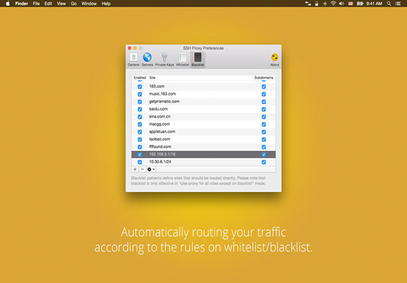 SSH Proxy 15.03 for Mac|Mac版下载 | 