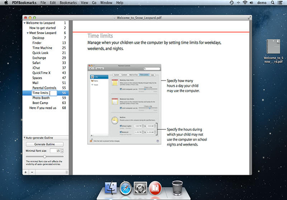 PDFBookmarks 0.8 for Mac|Mac版下载 | 