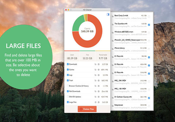 HDCleaner 1.1.1 for Mac|Mac版下载 | 