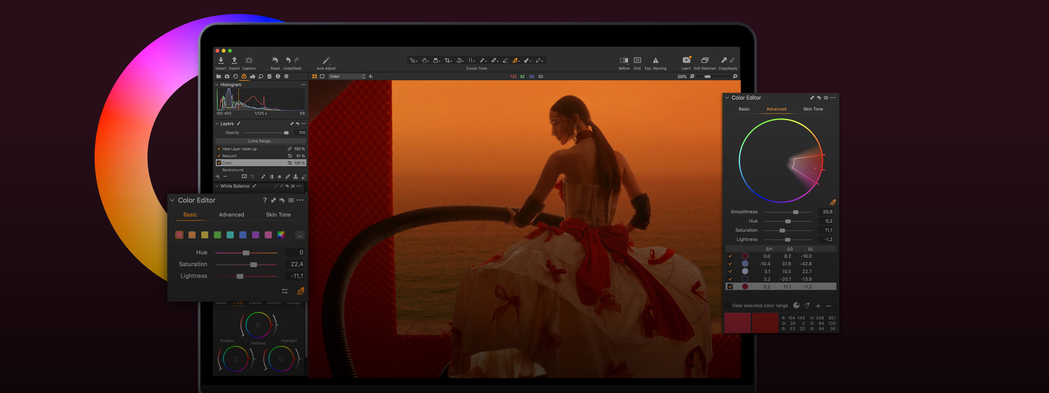 Capture One 23 Pro for Mac 16.3.1.23 中文破解版 强大的RAW图像编辑工具