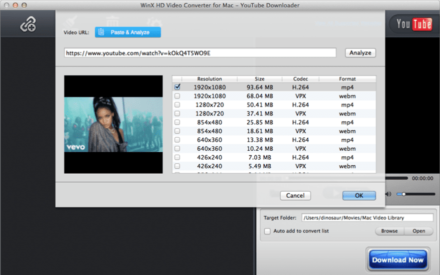 WinX HD Video Converter for Mac 6.8.1 中文破解版 专业HD高清转换工具