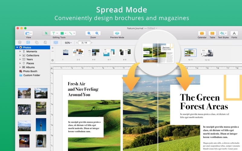 Swift Publisher for Mac 5.6.8 破解版 强大的平面设计与印刷模板工具