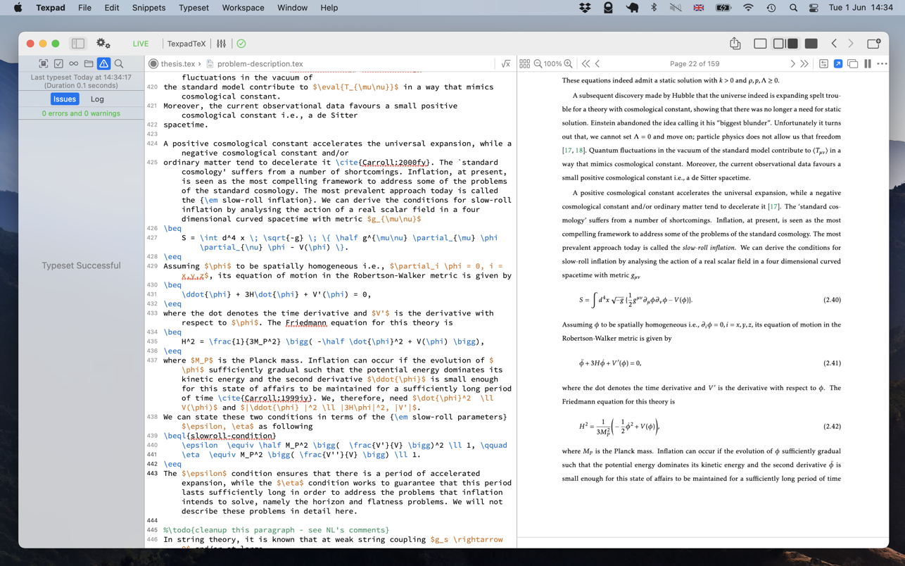 Texifier for Mac 1.9.23 中文破解版 LaTeX编辑器