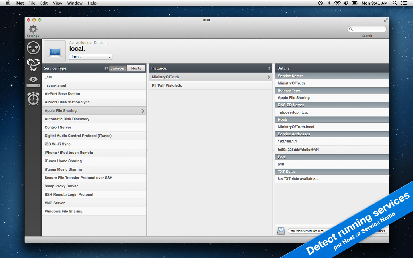 iNet Network Scanner for Mac 3.0.3 破解版 Mac上优秀的网络设备监视器