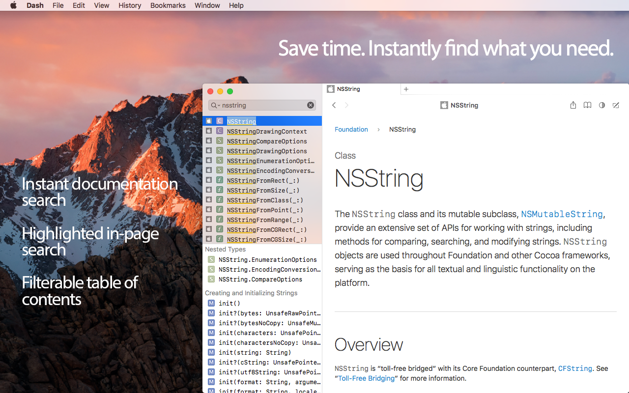 Dash for Mac 7.1.5 破解版 必备的API文档管理工具