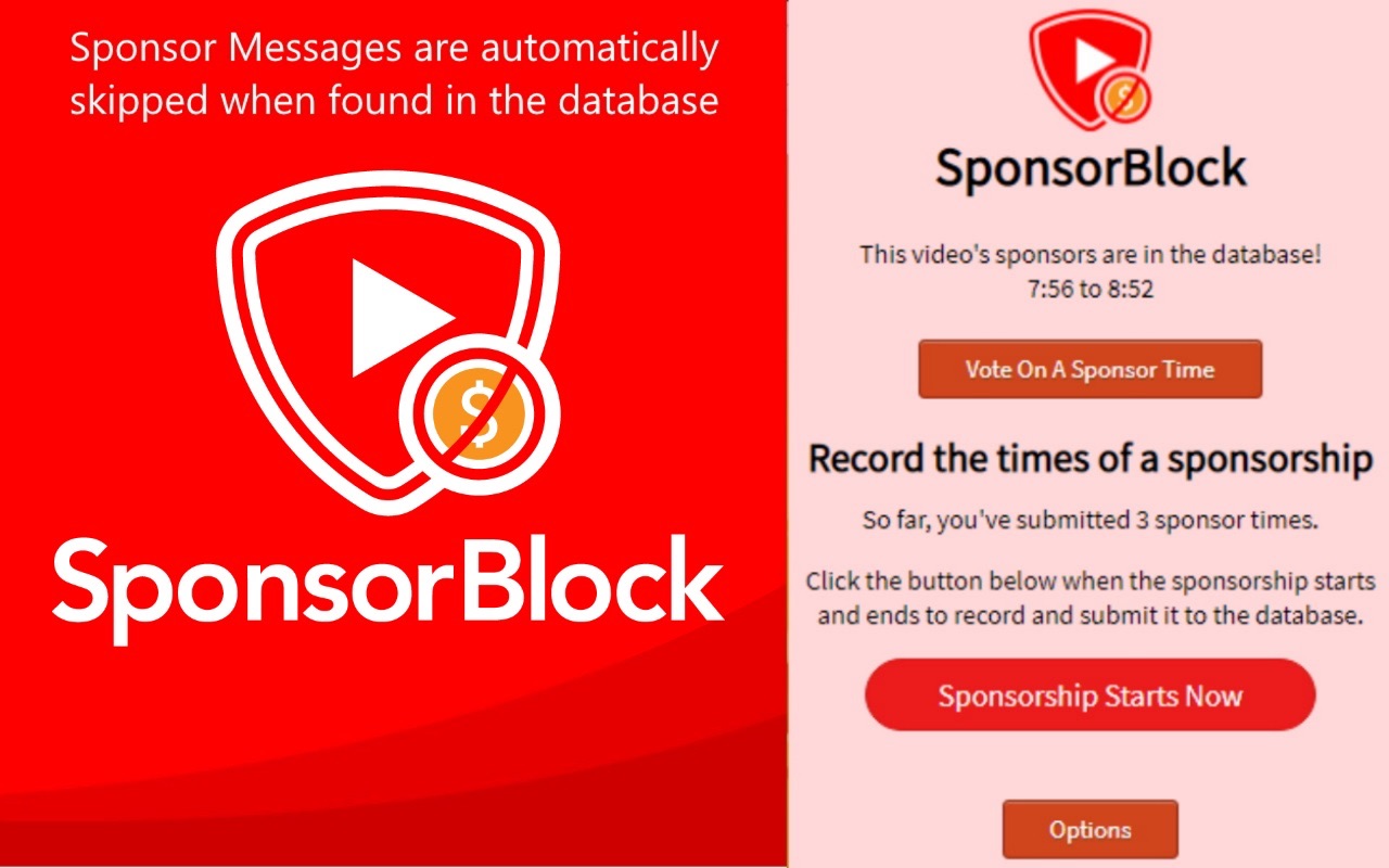 SponsorBlock for YouTube - Skip Sponsorships for Mac 5.4.22 破解版 YouTube广告移除Safari扩展工具