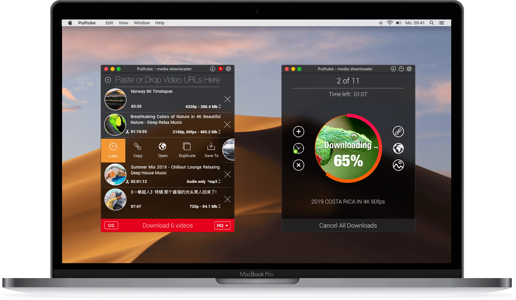 PullTube for Mac 1.8.5.16 破解版 macOS平台的在线视频下载工具