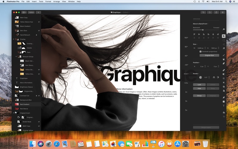 Pixelmator Pro for Mac 3.4.3 中文破解版 - 优秀的图片编辑和绘图工具