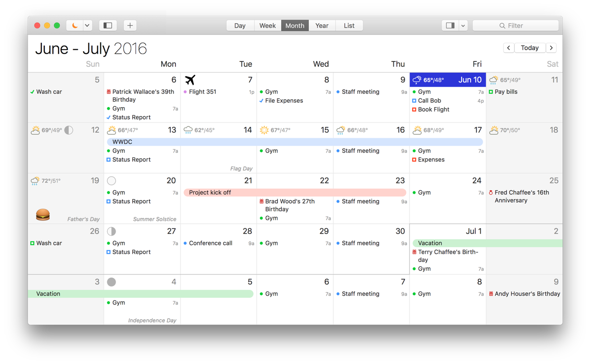 BusyCal 2023.4.1 Mac 破解版 - 优秀的任务日历工具
