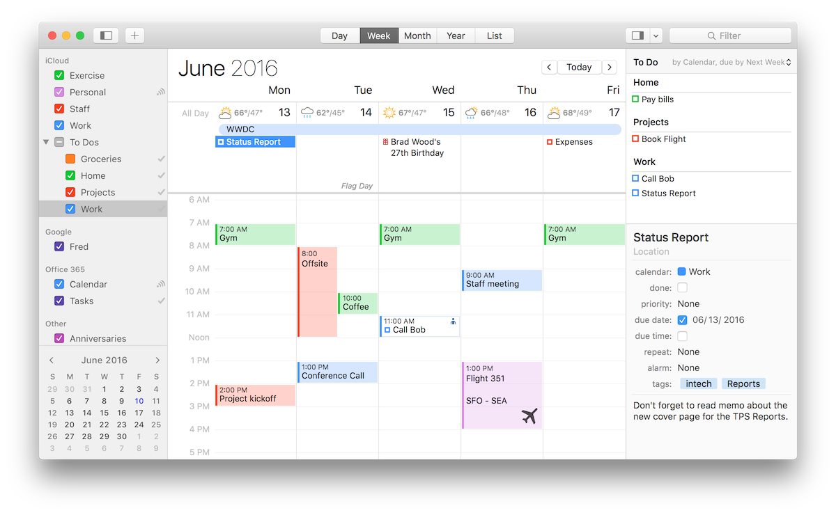 BusyCal 2023.4.1 Mac 破解版 - 优秀的任务日历工具