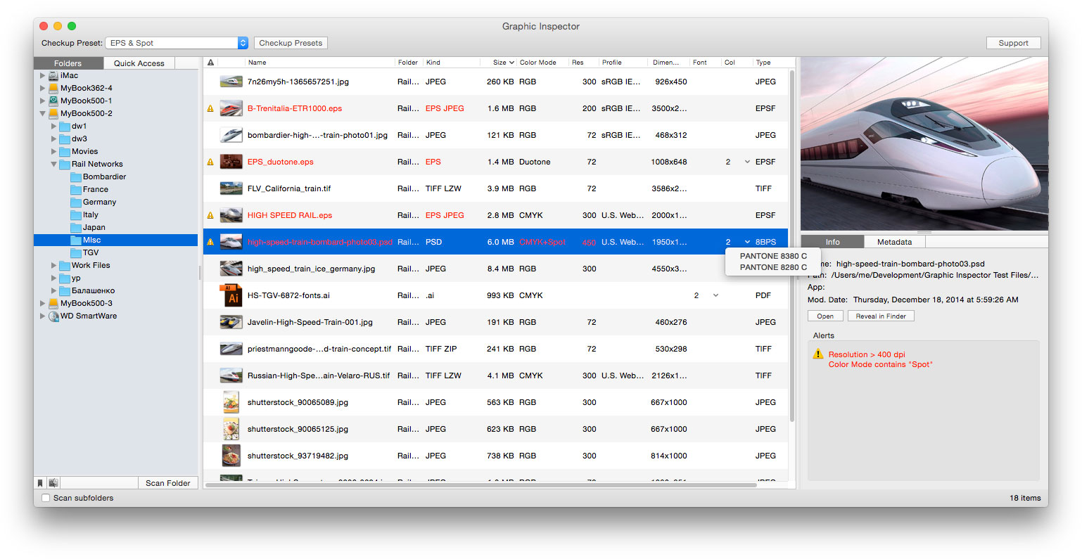 Graphic Inspector 2.6.5 Mac 破解版 图像查看检查软件