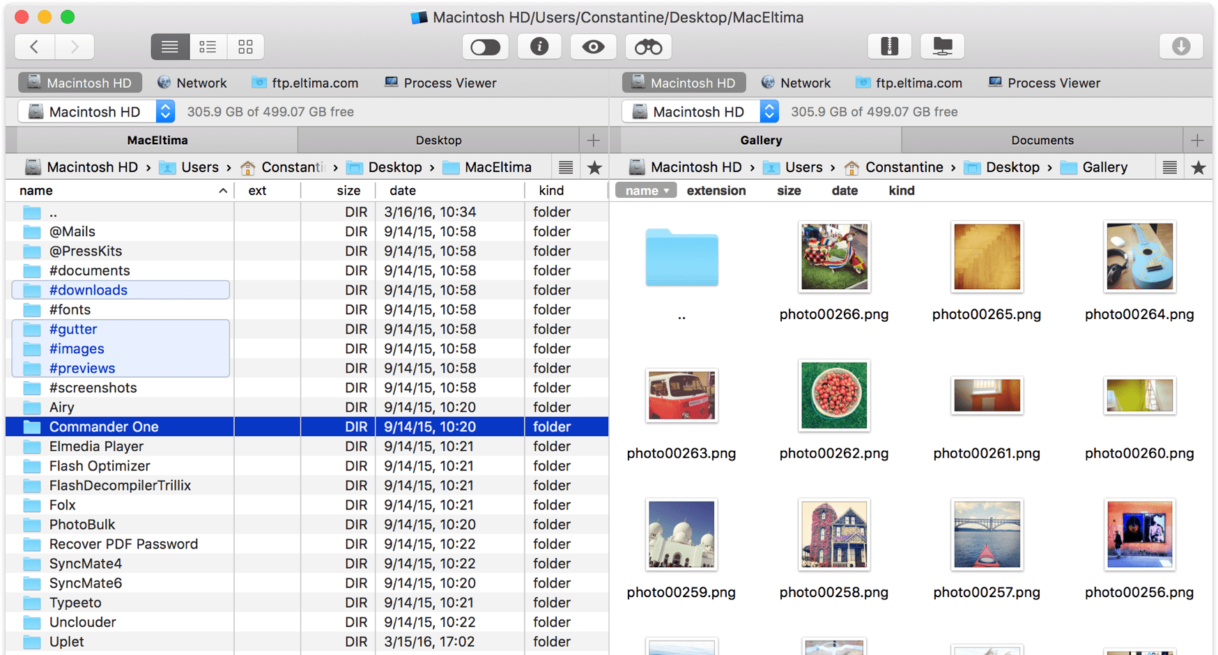 Commander One Pro Mac 3.7 中文破解版 优秀的Finder资源管理器替代者