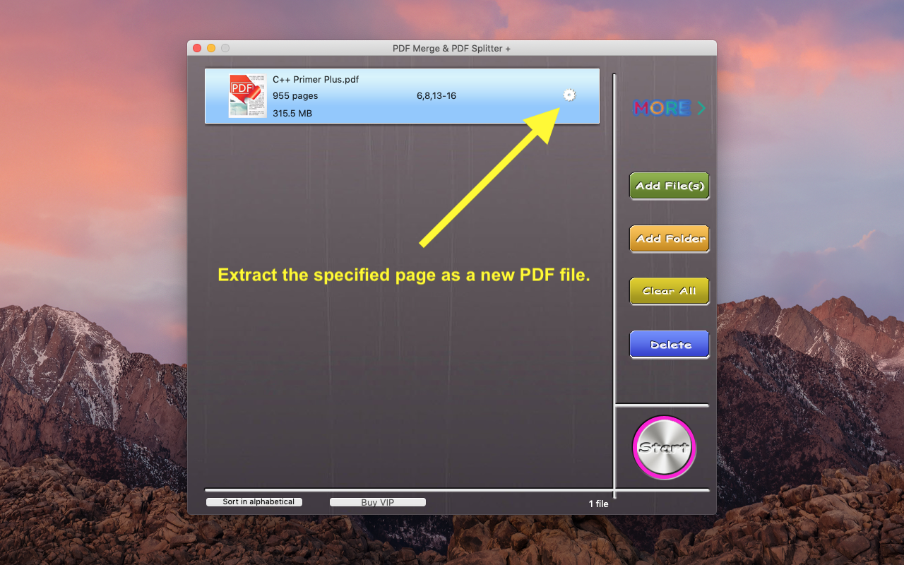 PDF Merge & PDF Splitter for Mac 6.3.9 破解版 PDF页面提取&PDF合并工具