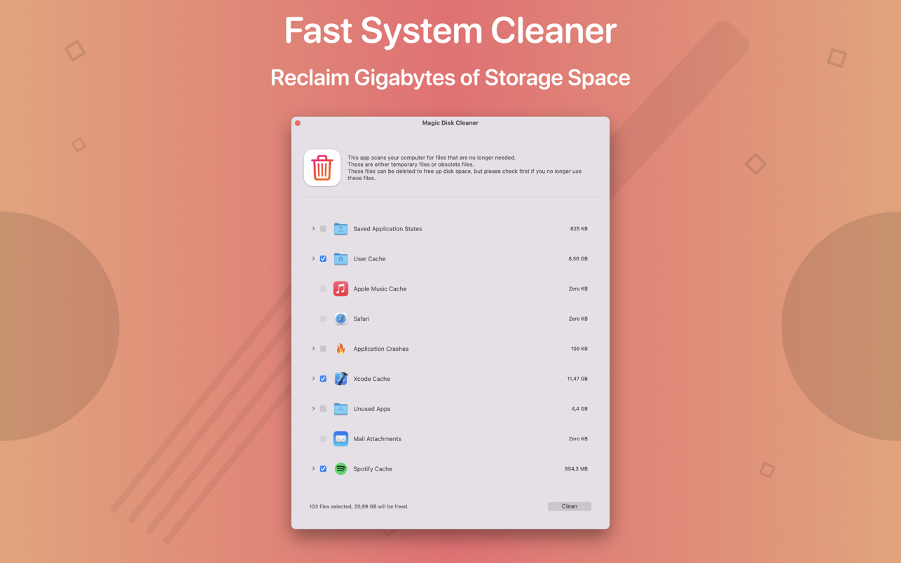 Magic Disk Cleaner for Mac 2.3.5 破解版 磁盘深度清理工具