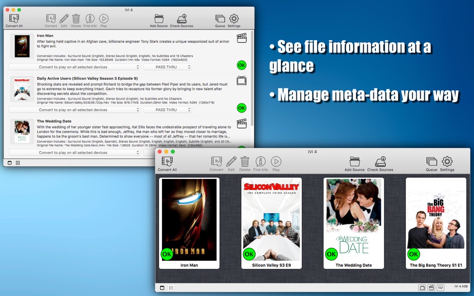 iVI 4 for Mac 4.754 破解版 优秀的视频转换和视频信息编辑应用