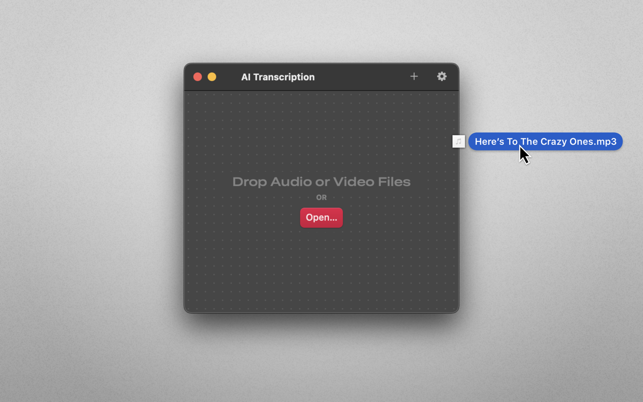 AI Transcription for Mac 2.2 破解版 AI人工智能转录工具