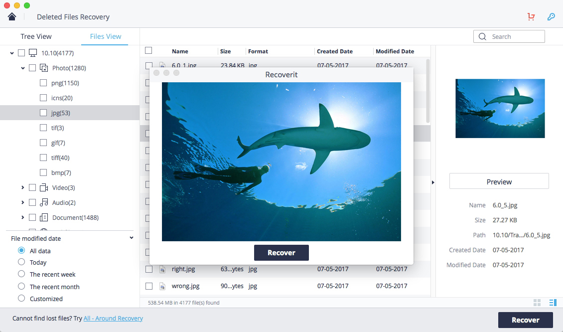 Wondershare Recoverit for Mac 12.0.4.2 破解版 数据恢复软件