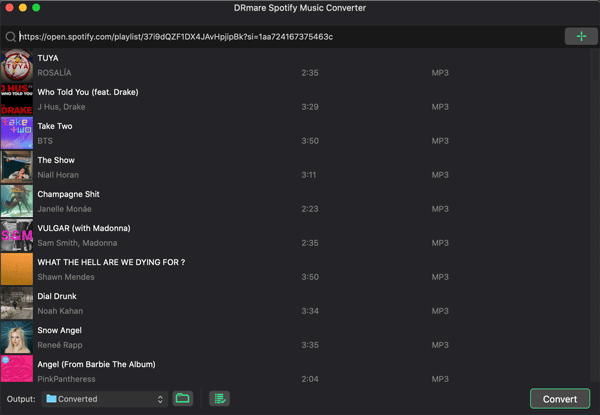 DRmare Spotify Music Converter for Mac 2.9.0 破解版 Spotify音乐转换器