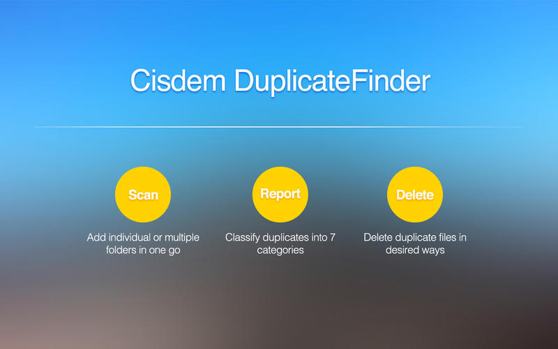 Cisdem Duplicate Finder for Mac 6.4.0 破解版 重复文件清理工具