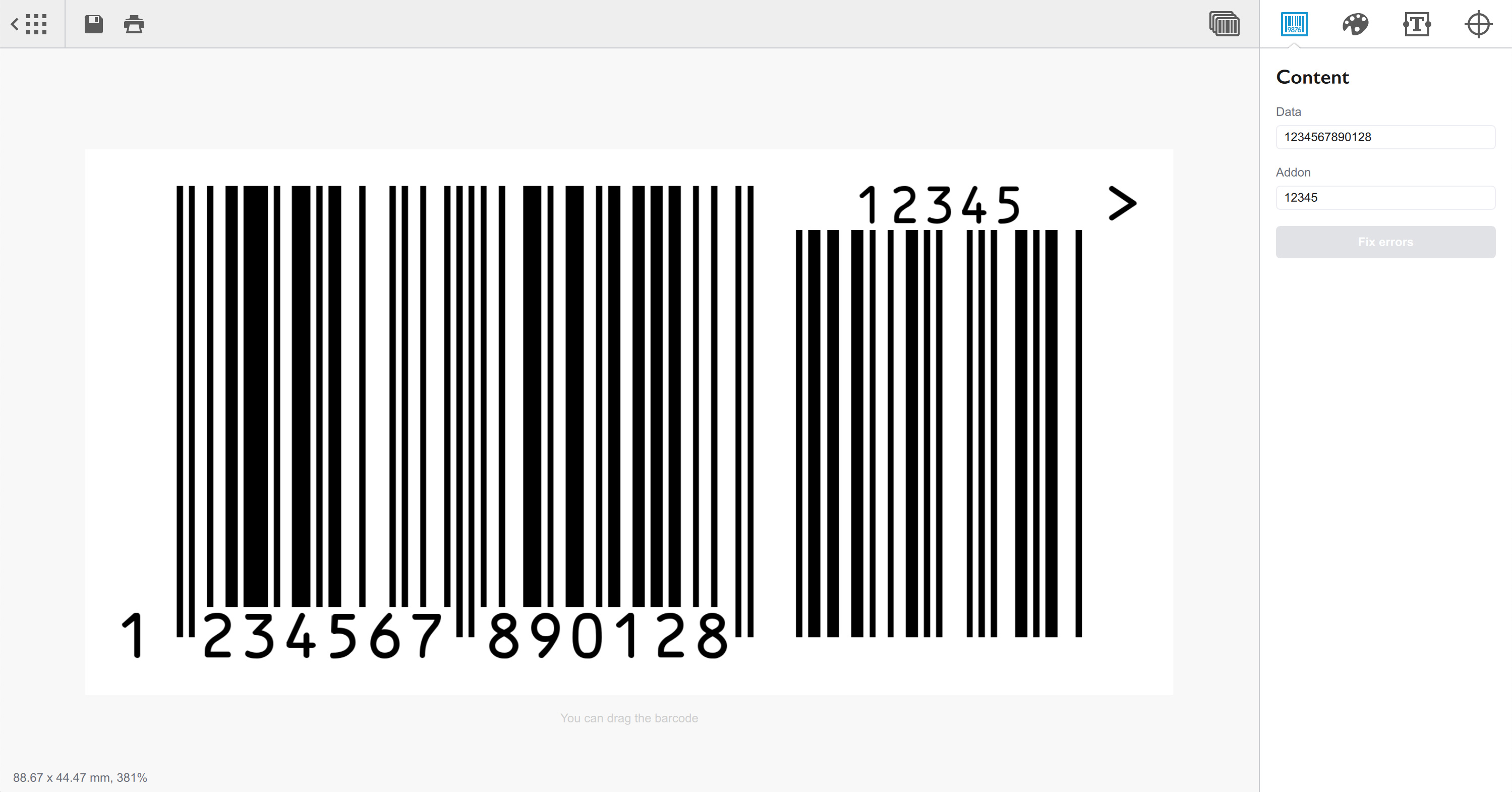 Barcode for Mac 2.5 破解版 专业条形码生成器