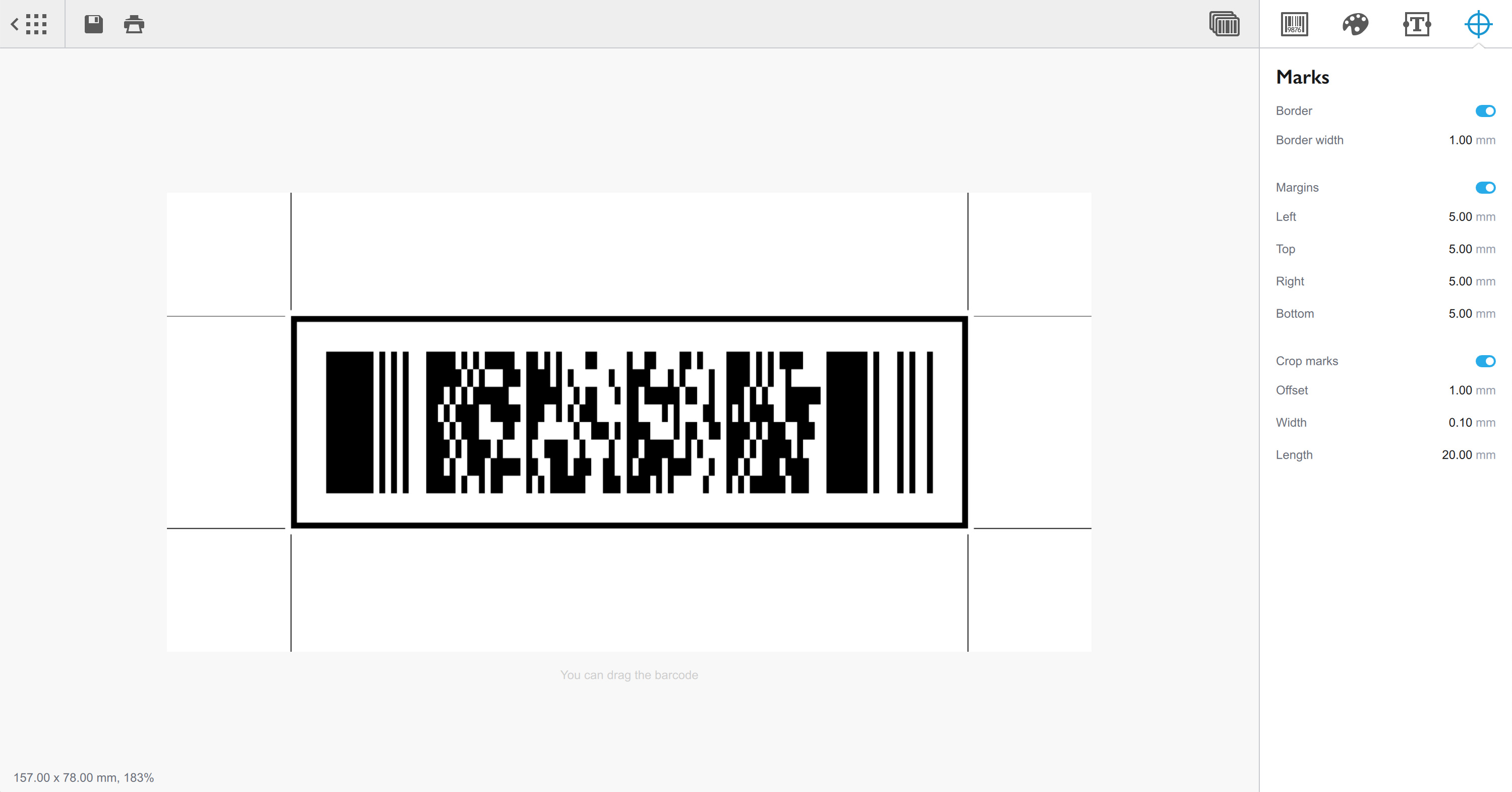 Barcode for Mac 2.5 破解版 专业条形码生成器