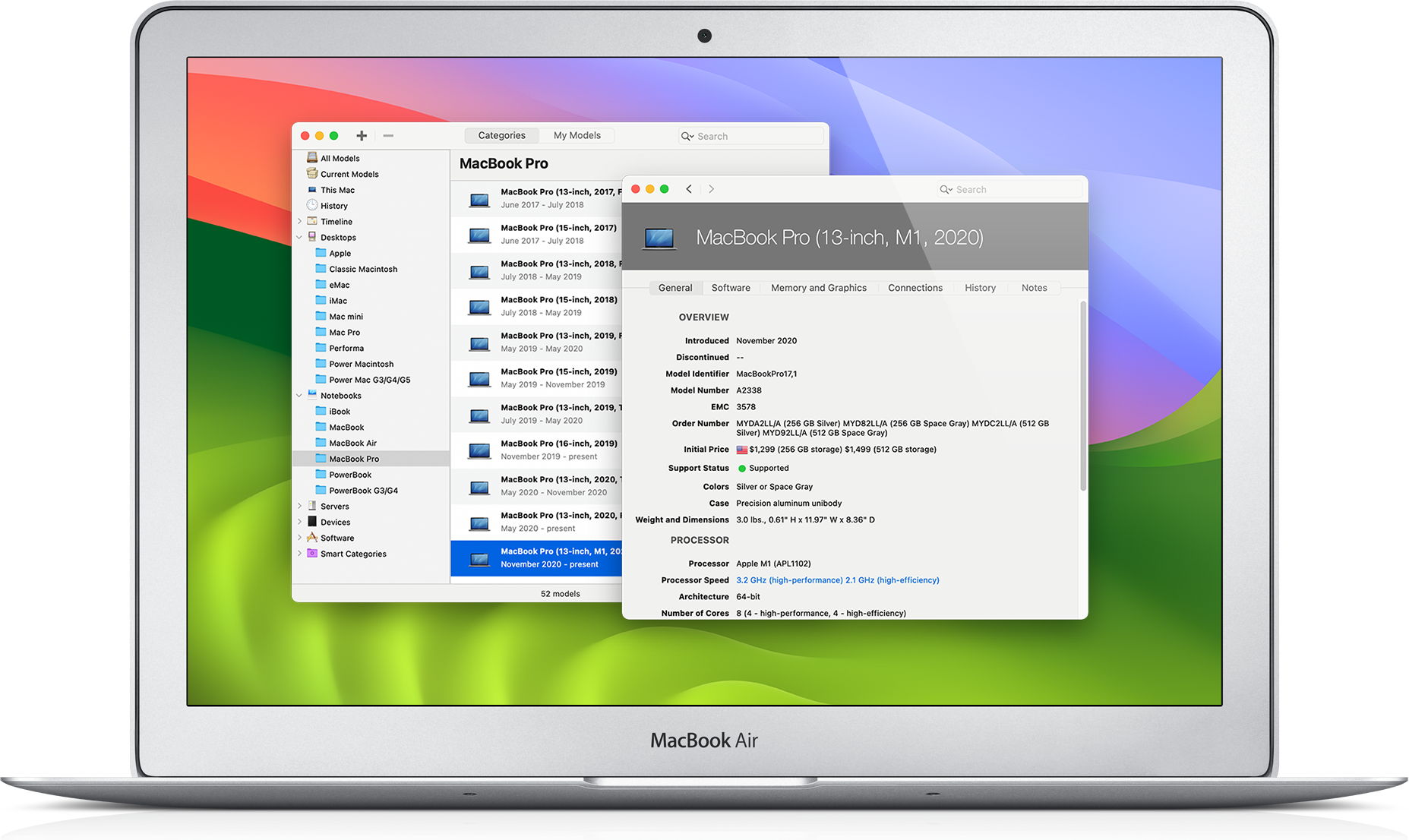 Mactracker for Mac 7.12.4 破解版 Mac系统信息查看