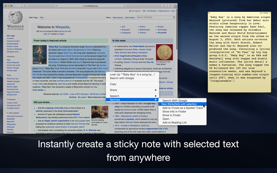 Sticky Notes for Mac 2.1 破解版 便签式笔记软件