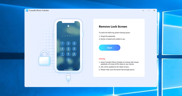 TunesKit iPhone Unlocker for Mac 2.3.0.15 破解版 苹果手机设备解锁工具