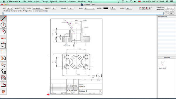 CADintosh X for Mac 8.8.4 破解版 Mac 上优秀的CAD绘图工具