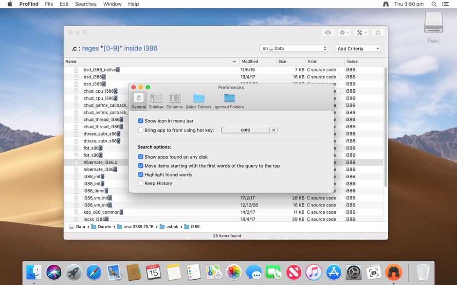 ProFind for Mac 1.24 破解版 - 高级文件搜索应用工具