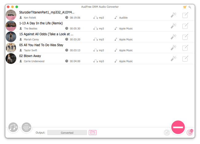 AudFree Audio Converter for Mac 2.9.0 破解版 万能音频转换器