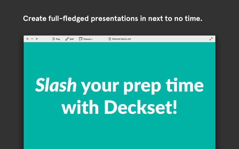 Deckset for Mac 2.0.27 破解版 Mac上创意优秀的幻灯片制作工具