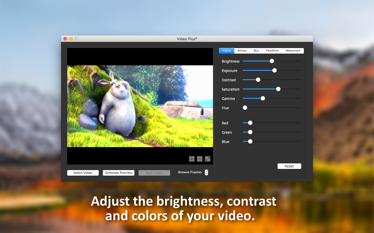 Video Plus - Movie Editor for Mac 1.3 破解版 视频编辑器