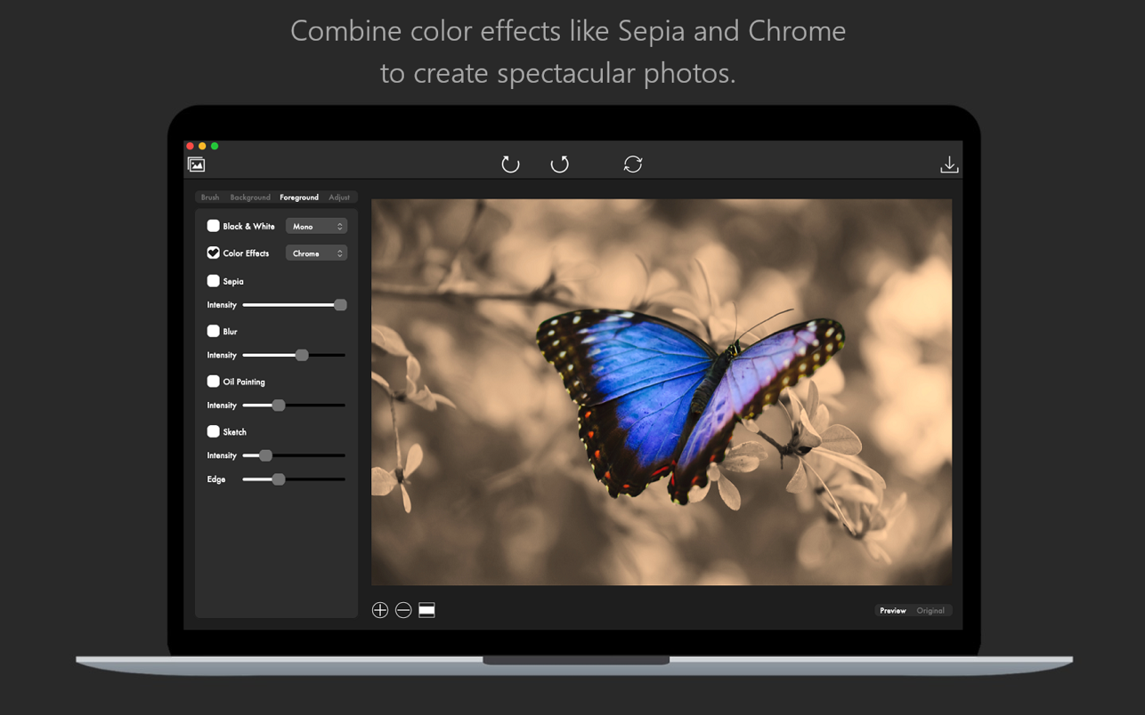Color Ray for Mac 1.5 破解版 艺术照片编辑器