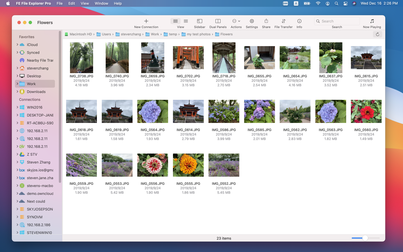FE File Explorer Pro for Mac 3.4.2 中文破解版 访问FTP WebDAV和网盘上的文件