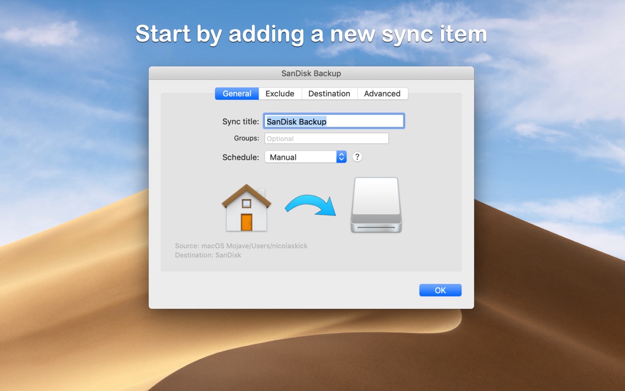 SyncTime for Mac 4.6 破解版 文件同步工具
