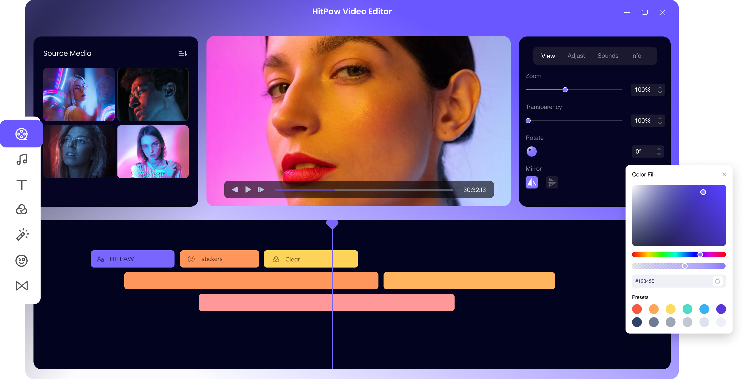 HitPaw Video Editor for Mac 1.6.0.22 中文破解版 视频编辑器