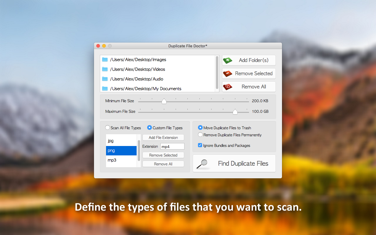 Duplicate File Doctor for Mac 1.2 破解版 重复文件查找清理工具