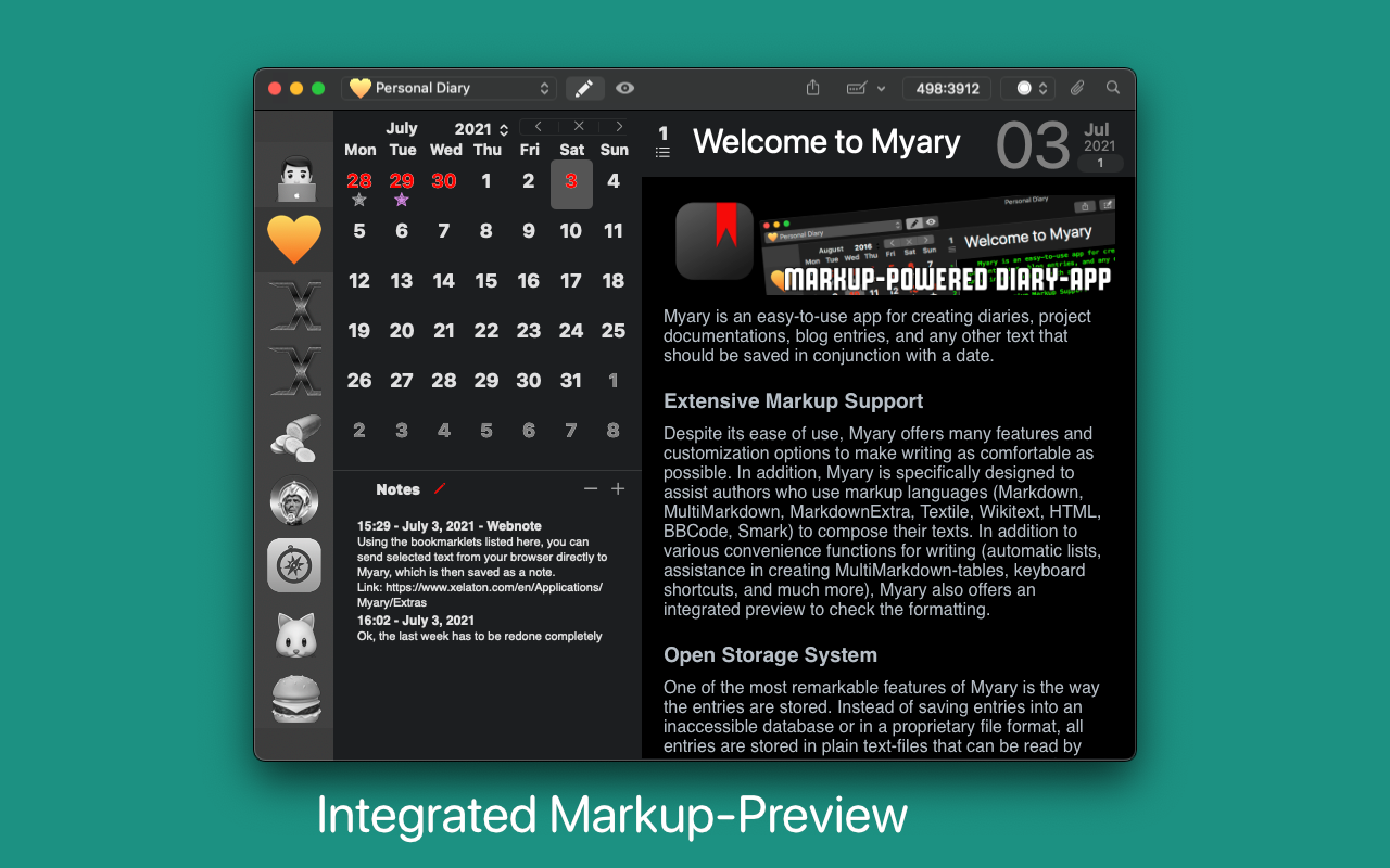 Myary for Mac 2.5.0 破解版 任务日历应用