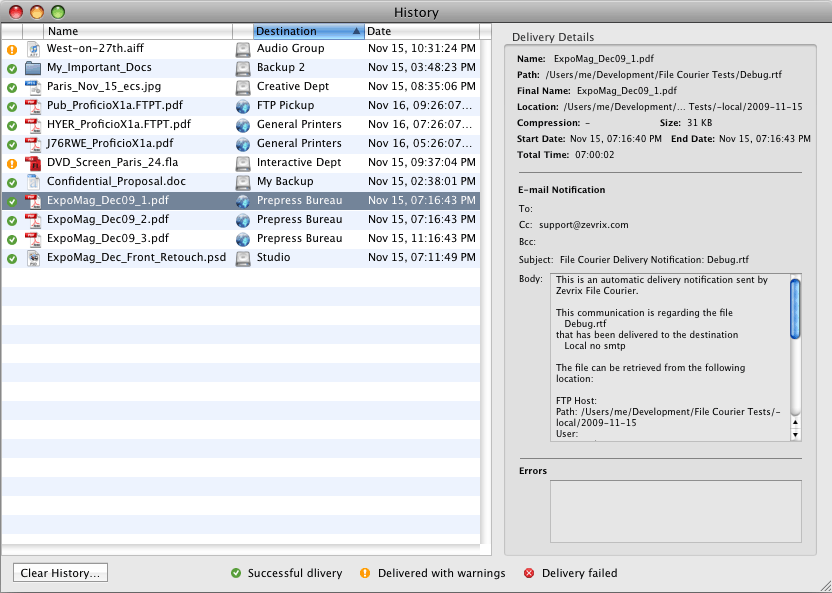 Deliver Express 2.7.9 Mac 破解版 - FTP工具