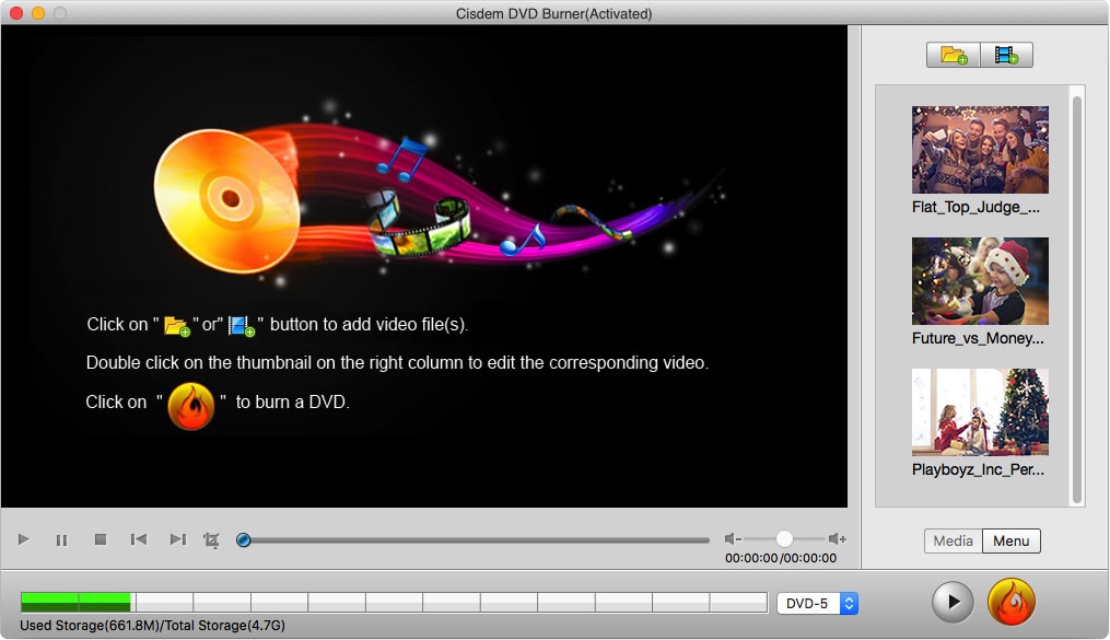 Cisdem DVD Burner for Mac 6.9.0 破解版 强大的的