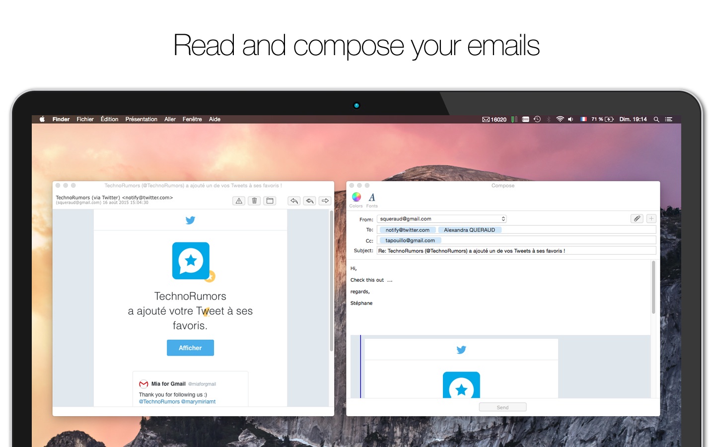 Mia for Gmail for Mac 2.7.0 破解版 桌面电子邮件客户端