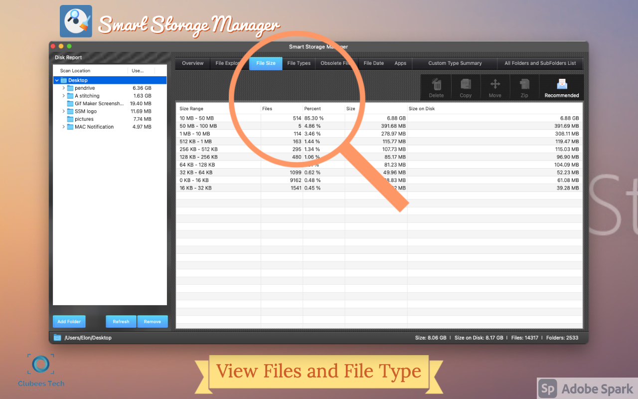 Smart Storage Manager for 1.2 Mac 破解版 Mac智能存储管理器
