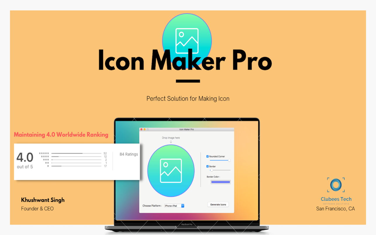 Icon Maker Pro for Mac 2.6 破解版 图标制作软件