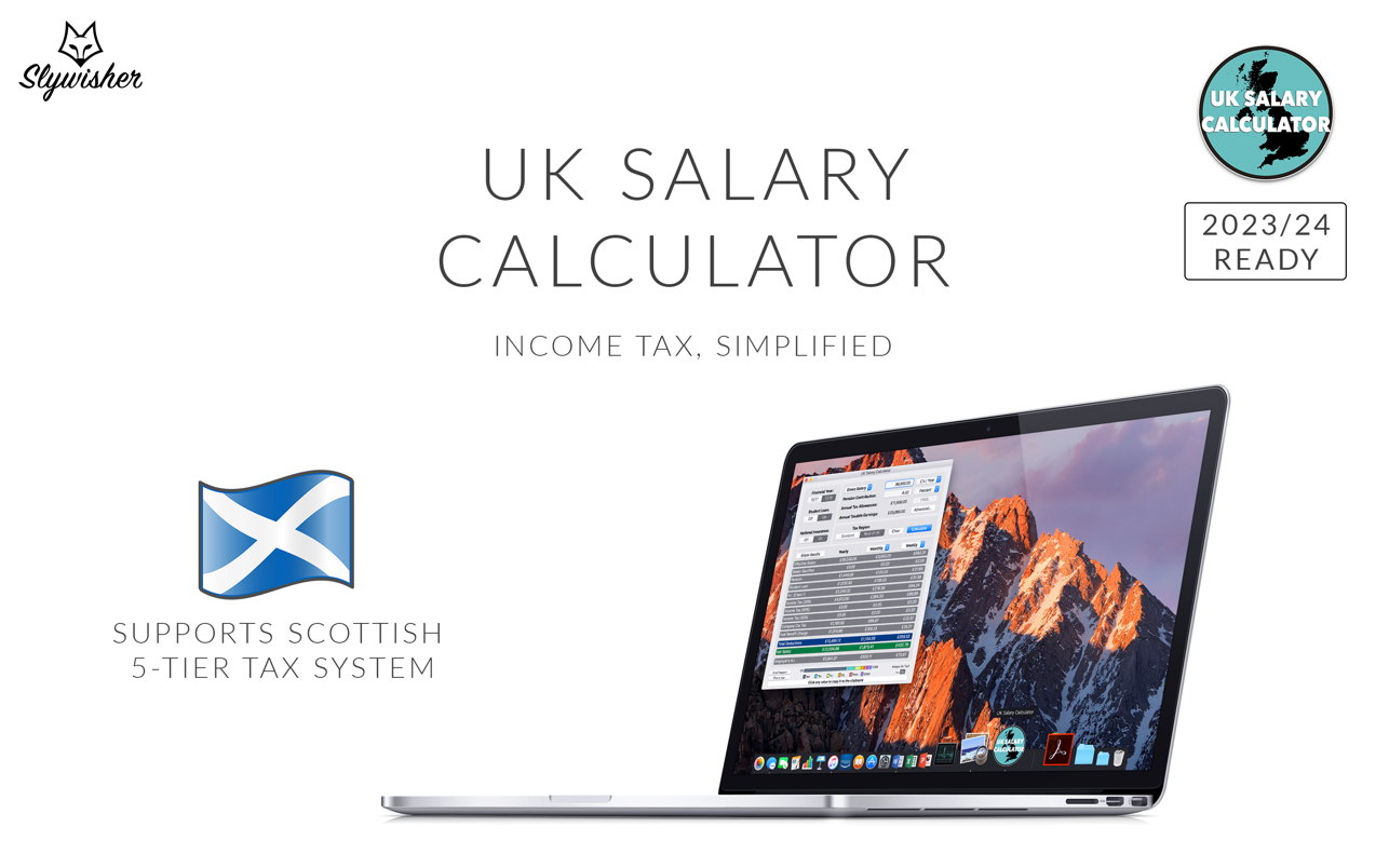 UK Salary Calculator for Mac 4.7 破解版 英国工资计算器