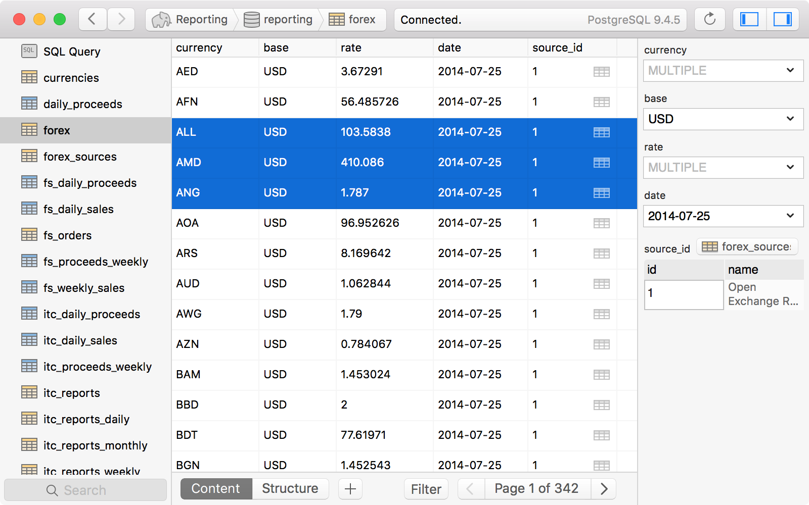 Postico for Mac 2.0.1 破解版 优秀的PostgreSQL客户端