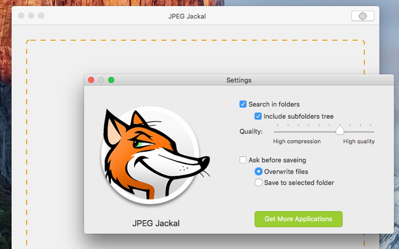 JPEG Jackal Pro for Mac 2.1 破解版 jpeg图片压缩神器